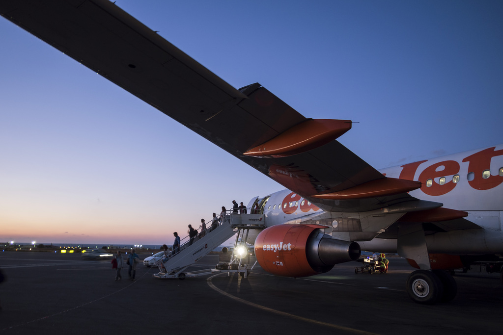 Easyjet a transporté 12,3 millions de passagers à destination ou au départ de la Suisse au cours de l'année écoulée.