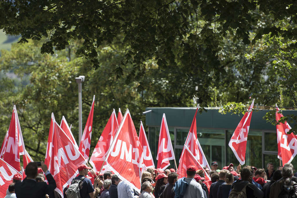 Le syndicat Unia est impliqué dans une importante fraude au chômage.
 (illustration)