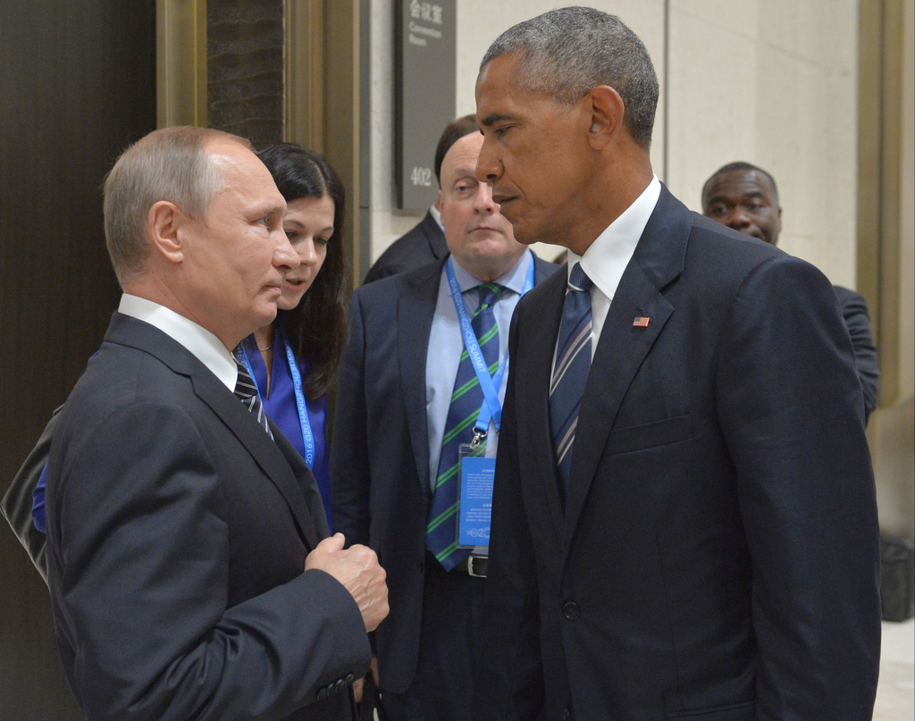 Une rencontre informelle entre Obama et Poutine s'est tenue ce week-end. 