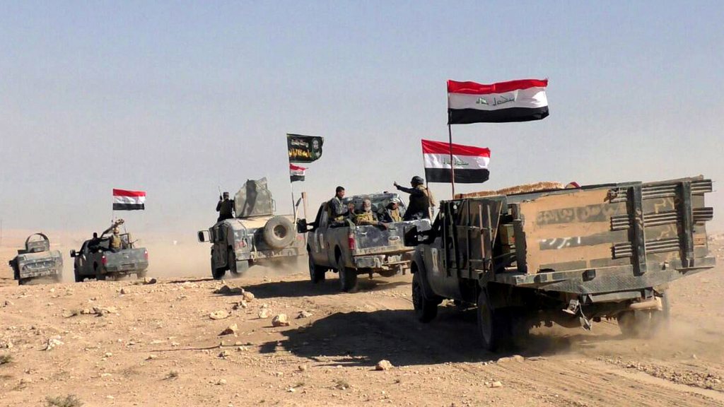 C'est dans le sud de Mossoul que l'armée irakienne a découvert une fosse commune.