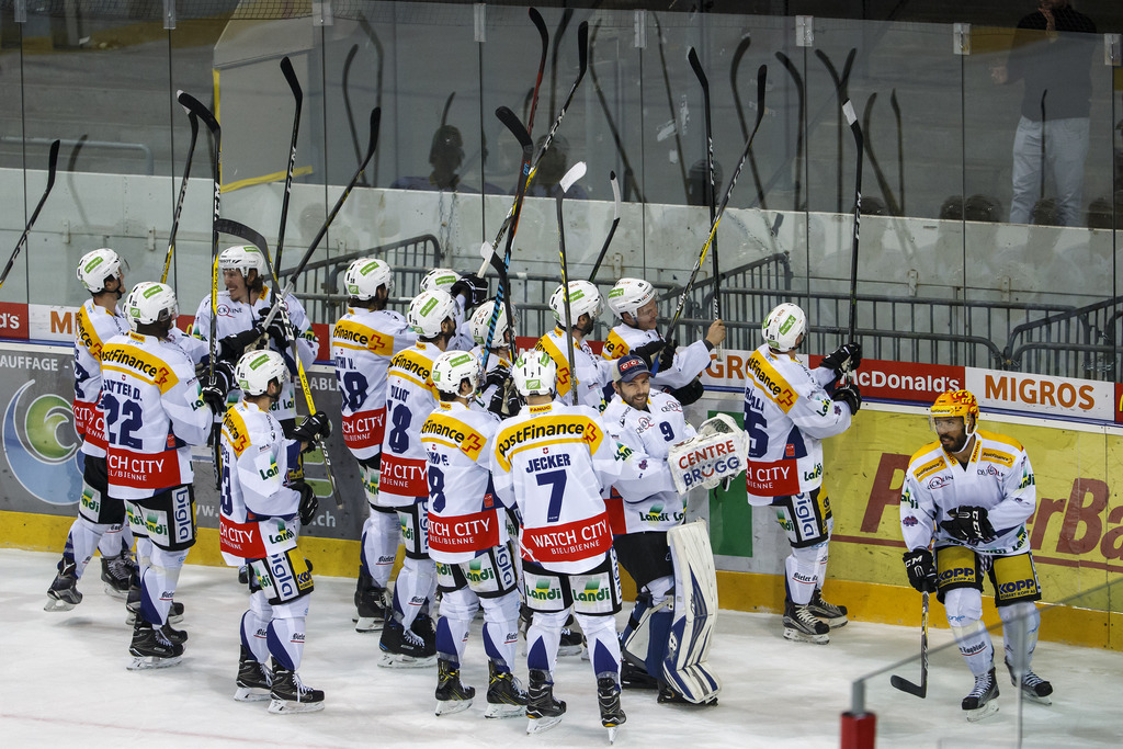 Le HC Bienne s'est imposé face à Genève.