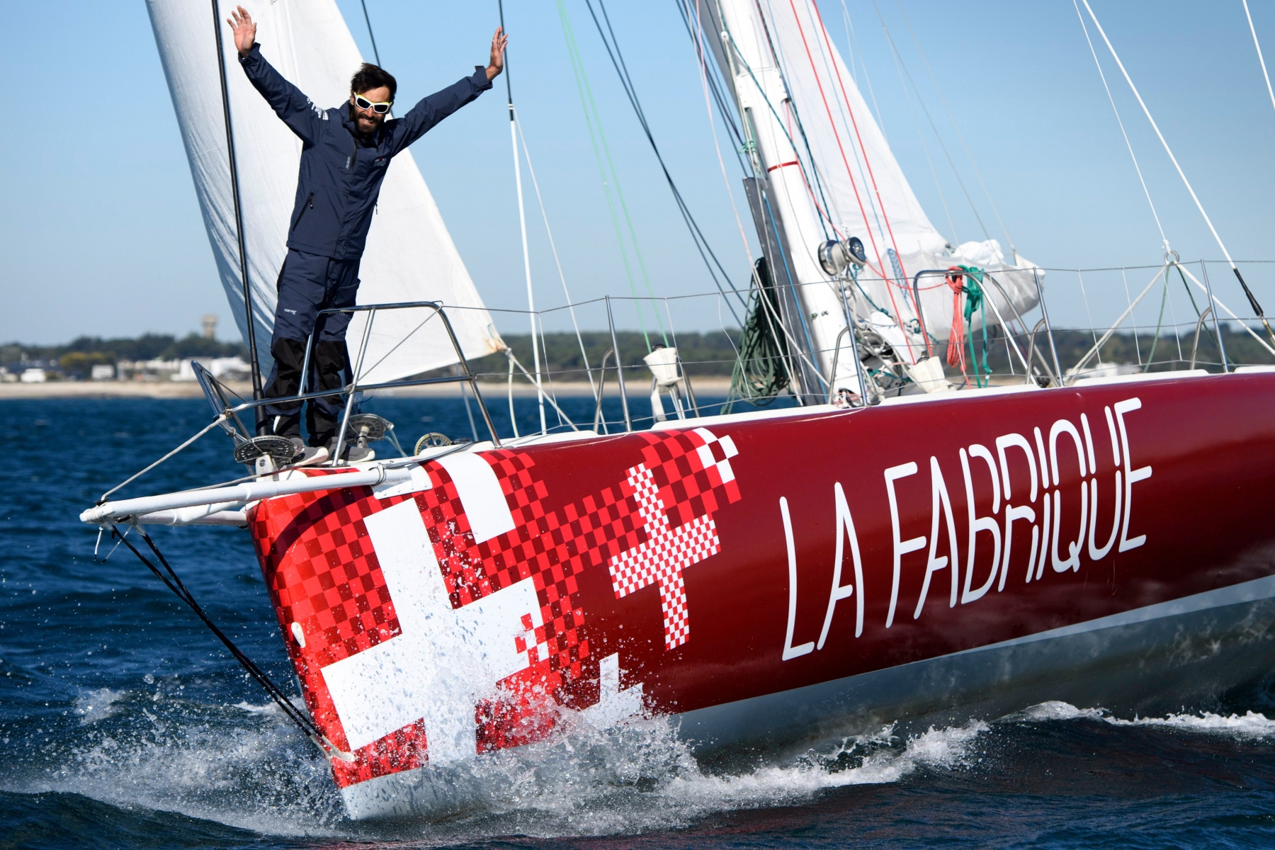 Alan Roura, 23 ans, a terminé son Vendée Globe.