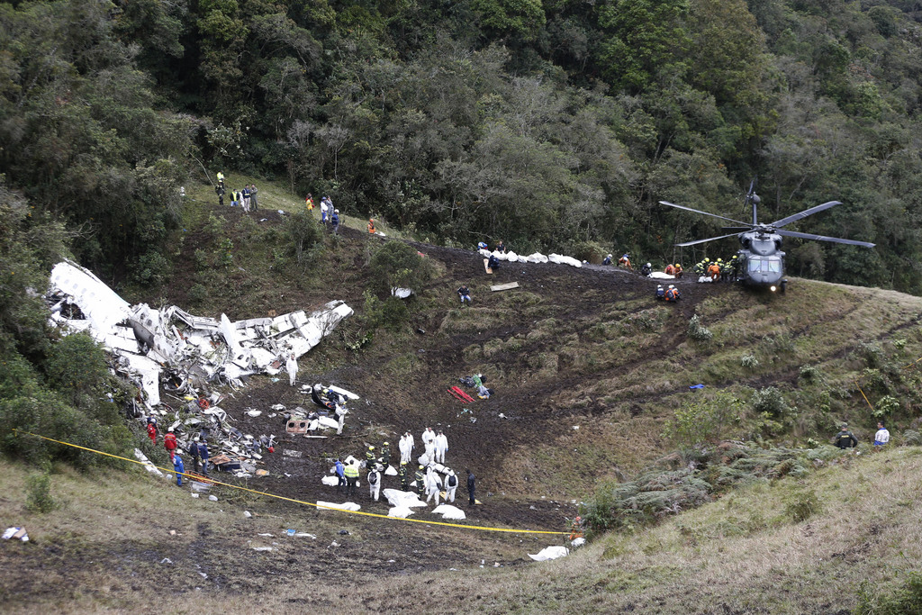 L'avion de Lamia, un British Aerospace BA-146, s'est écrasé le 28 novembre dans les collines de la région de Medellin, en Colombie, avec 77 personnes à bord. Il n'y a eu que six survivants.