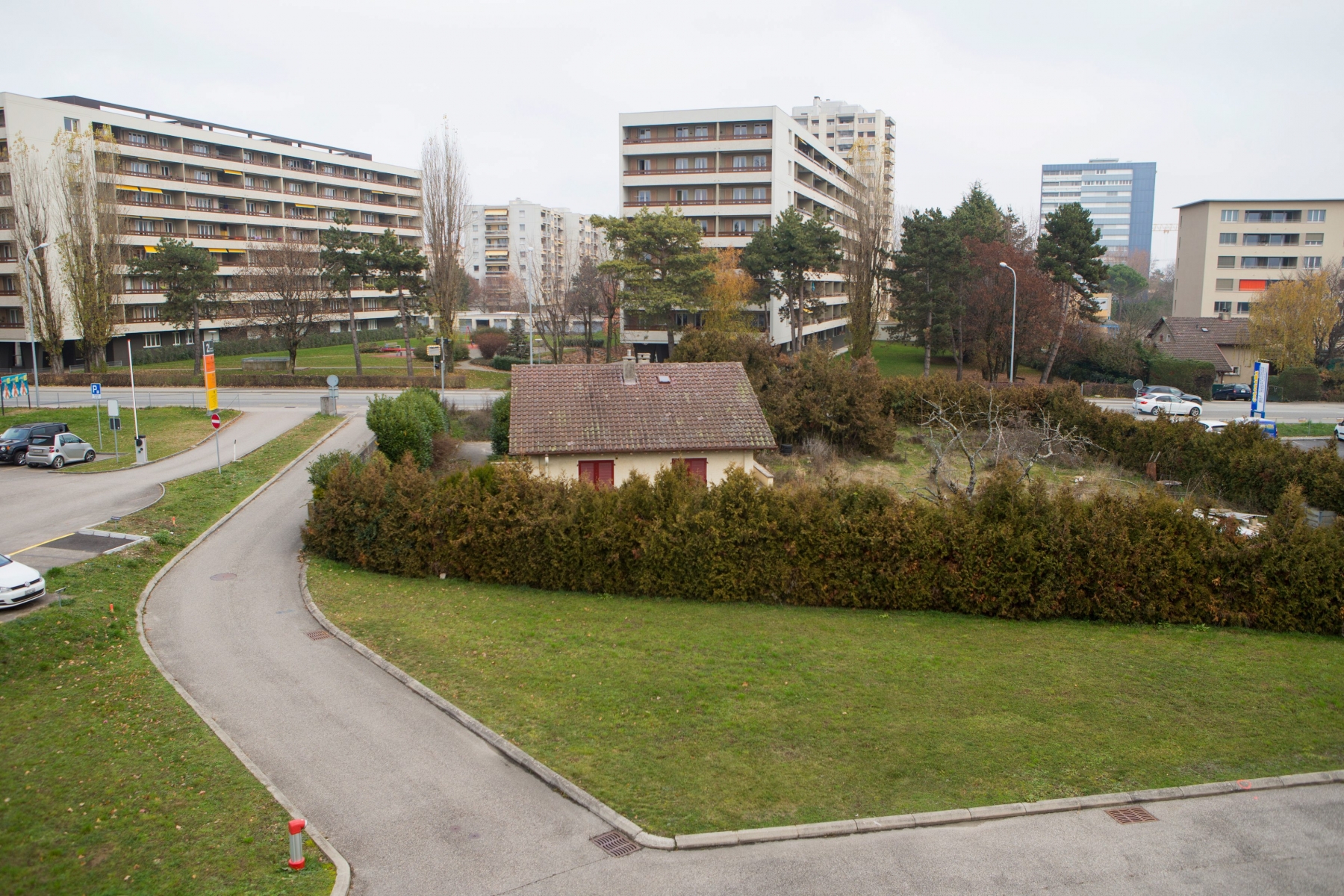 Nyon, lundi 5 décembre 2016
Emplacement pour le nouveau Hôtel de Police  (en préavis) à la route de Divonne 53 à Nyon

Sigfredo Haro Nouveau Hôtel Police, Nyon