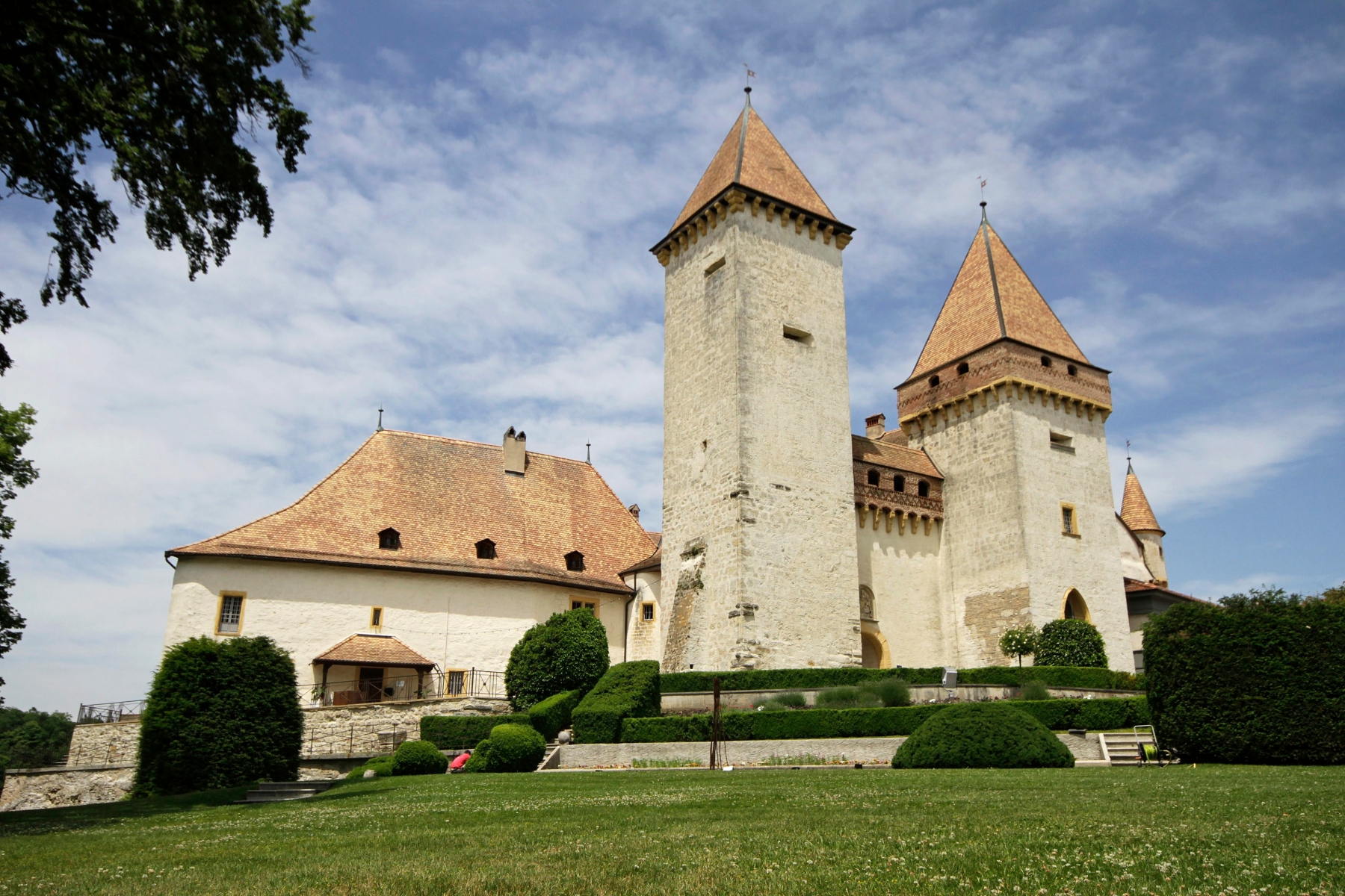 La Sarraz, Mercredi 19 Juin 2013.
Chateau de la Sarraz.
Concours Signy.
(Samuel Fromhold) CHATEAU DE LA SARRAZ