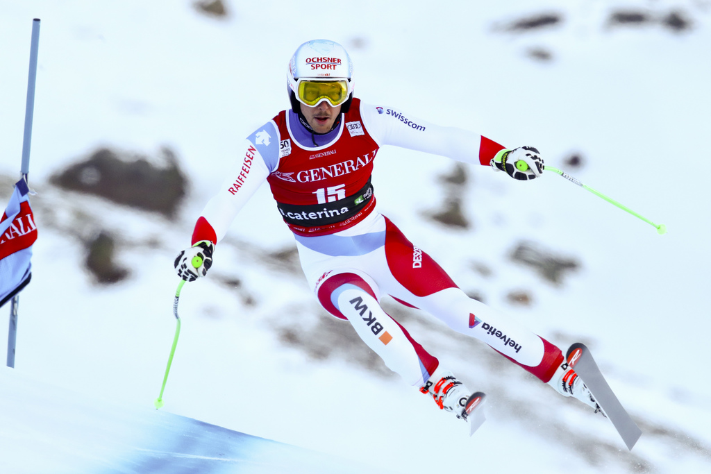 Carlo Janka est fatigué après un début de saison fructueux, mais particulièrement chargé (archives).