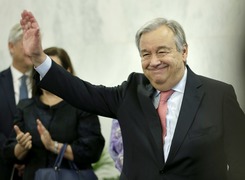 Antonio Guterres est de passage à Genève pour participer aux discussions de réunification de Chypre.