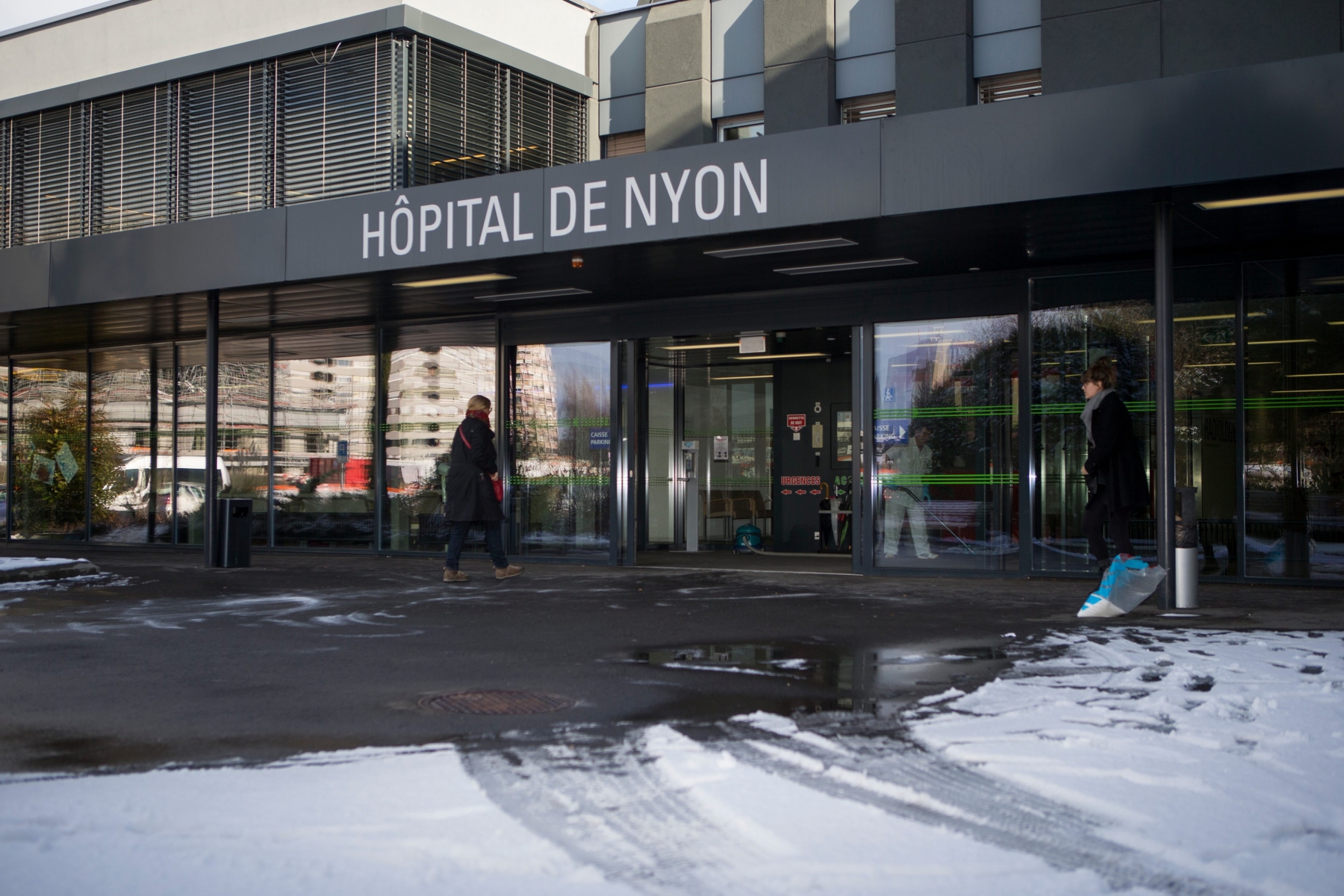 Nyon, mercredi 11 janvier 2017
Photos d'illustration pour un reportage sur la grippe. L'hôpital de Nyon sur la neige

Sigfredo Haro Reportage grippe, Nyon