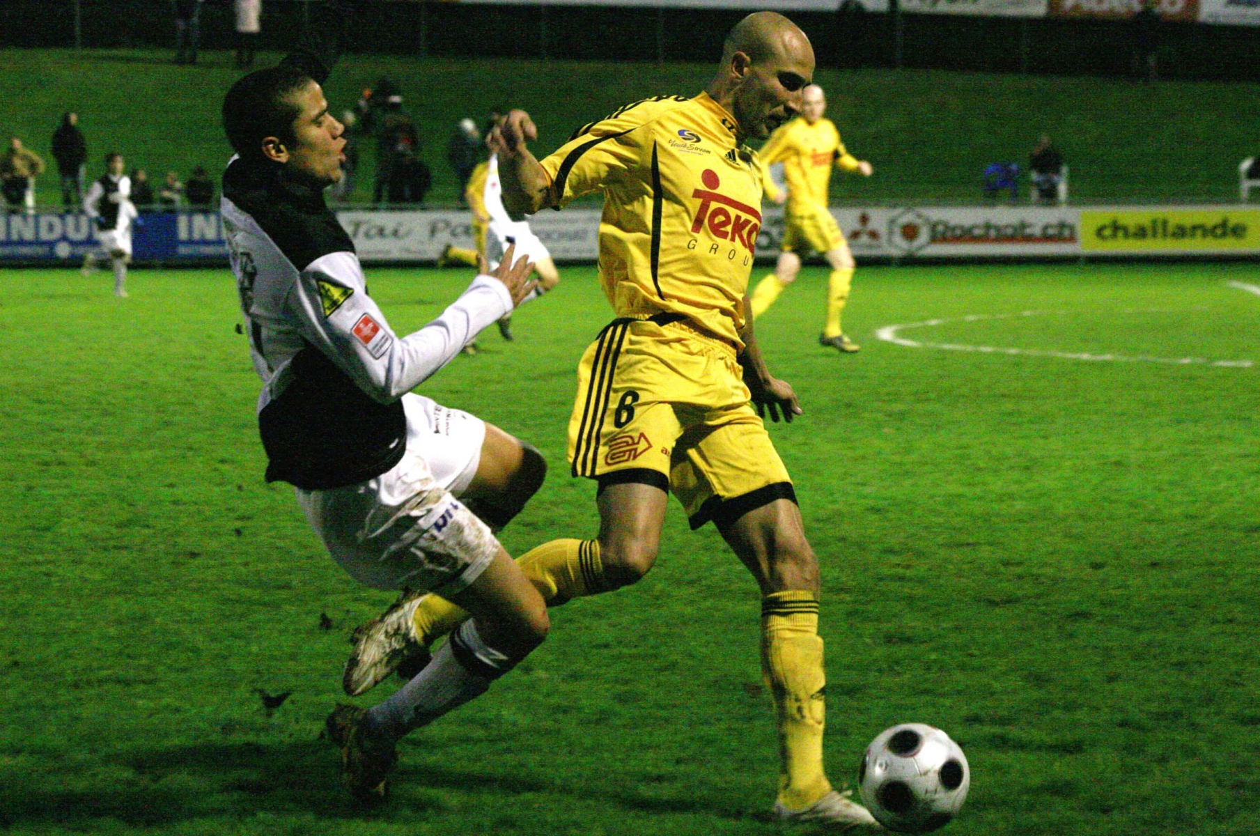 Yanis Cavaglia a joué au Stade Nyonnais de 2009 à 2012.