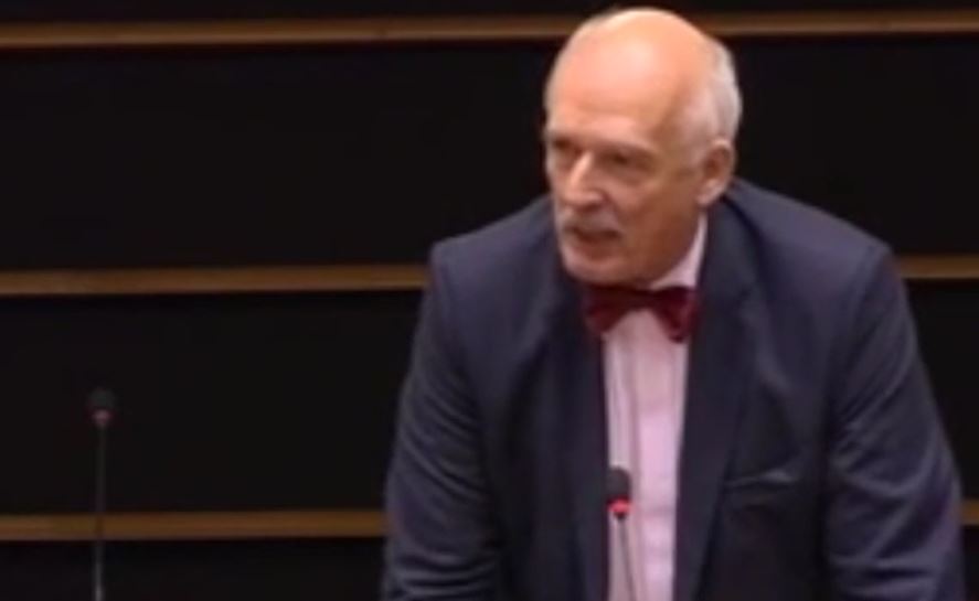 Selon Janusz Korwin-Mikke, il est tout à fait normal que les femmes soient moins bien rémunérées que leurs acolytes masculins.