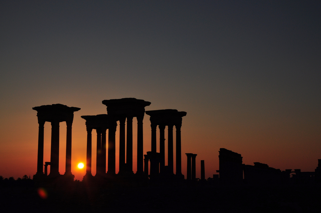 La cité antique de Palmyre est inscrite au patrimoine mondial de l'humanité.