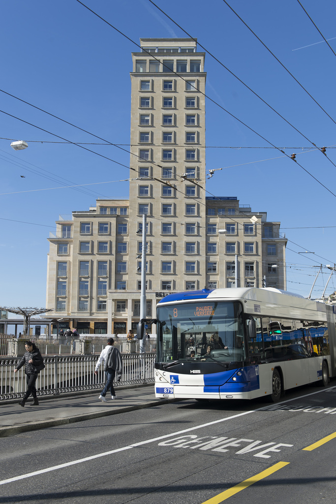 Les bus diesel des Transports publics lausannois ne circuleront pas ce lundi après deux incendies. (photo d'illustration)