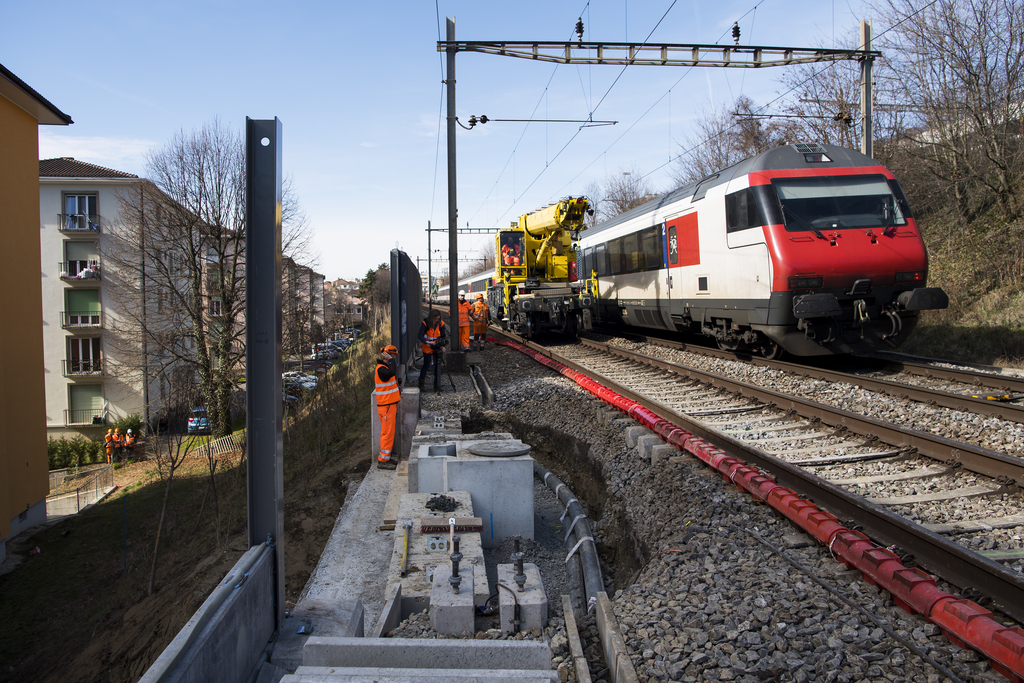 Les travaux de consolidation du terrain vont se poursuivre ces prochaines semaines.