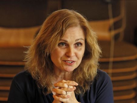 Sylvie Guggenheim, présidente et co-fondatrice du salon de l'écriture.