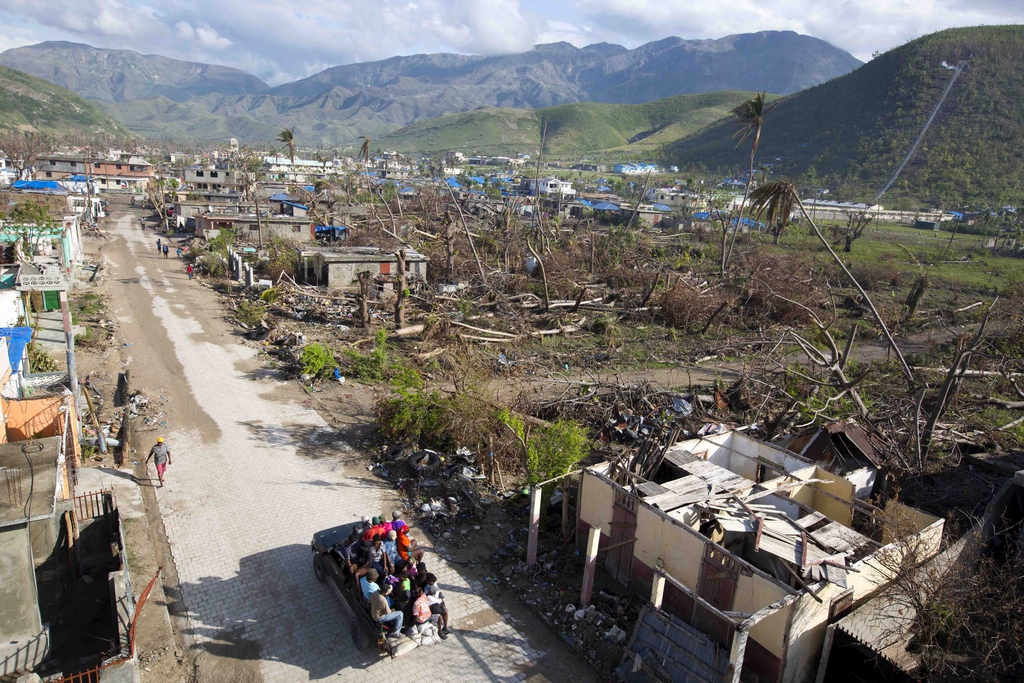 L'ouragan Matthew a fait plus de 700 morts en Haïti.