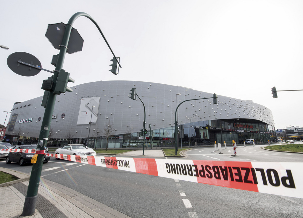 Les autorités allemandes avaient fait fermer samedi le centre commercial d'Essen par crainte d'un attentat.