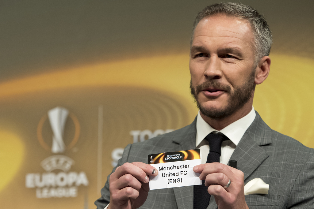 L'ancien footballeur suédois Patrik Andersson a procédé au tirage au sort au siège de l'UEFA, à Nyon.