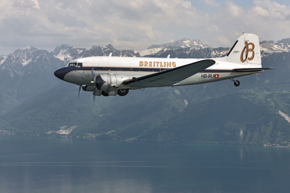 Le Breitling DC-3 quitte Genève aujourd'hui pour une expédition de 6 ois autour du monde