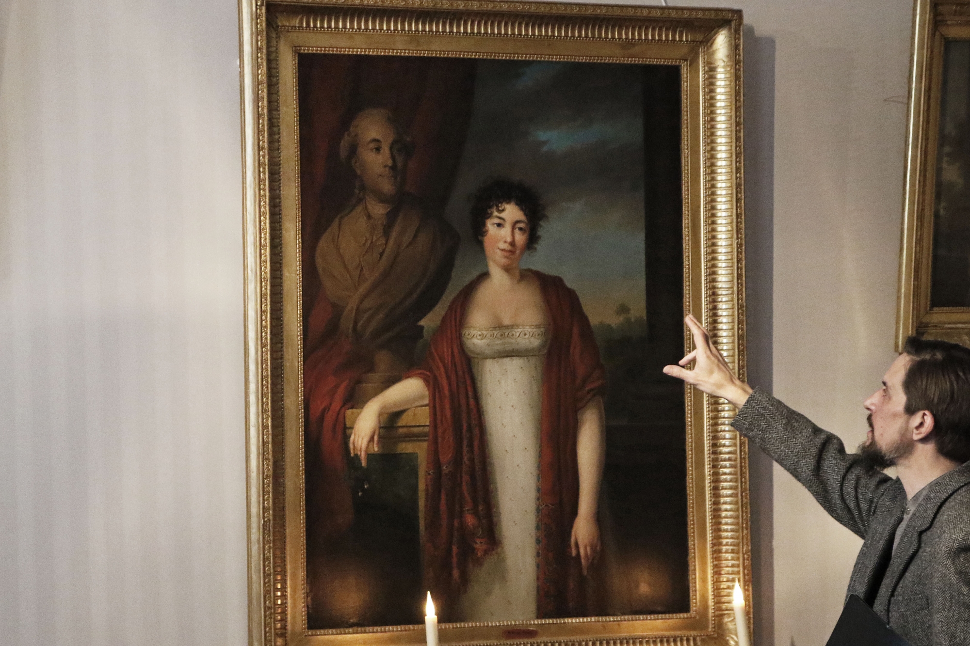 Une visite spéciale du Château de Coppet avec un des portraits de Germaine de Staël exposés.