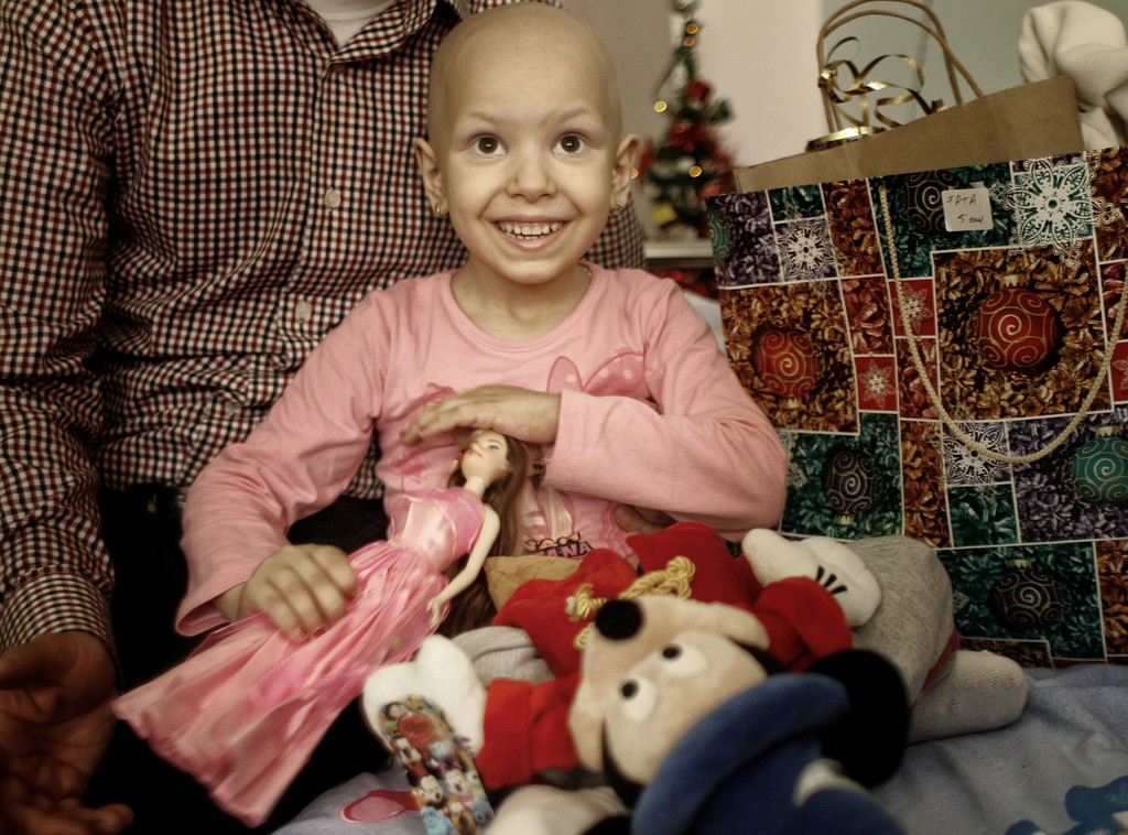 La leucémie représente un tiers des cancers chez les enfants.