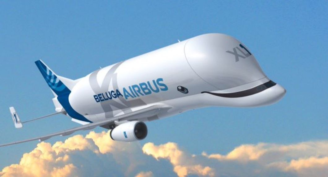 Avec ses grands yeux et un large sourire, le nouveau Beluga d'Airbus ressemble plus que jamais à un béluga!
