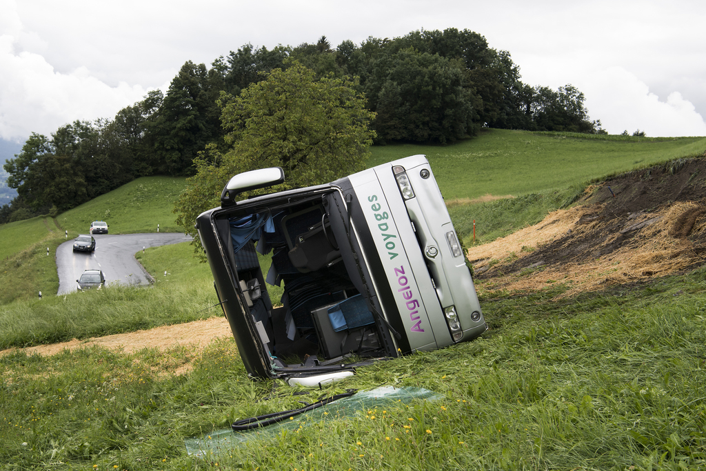 Il y a eu moins d'accidents dans les transports publics, mais le nombre de victimes est resté stable (illustration).