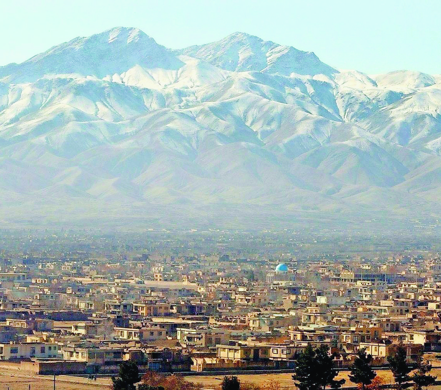 Early morning view above the city of Kabul, Afghanistan, Thursday 17 January 2002.  (KEYSTONE/EPA/ANJA NIEDRINGHAUS) AFGHANISTAN KABUL VIEW