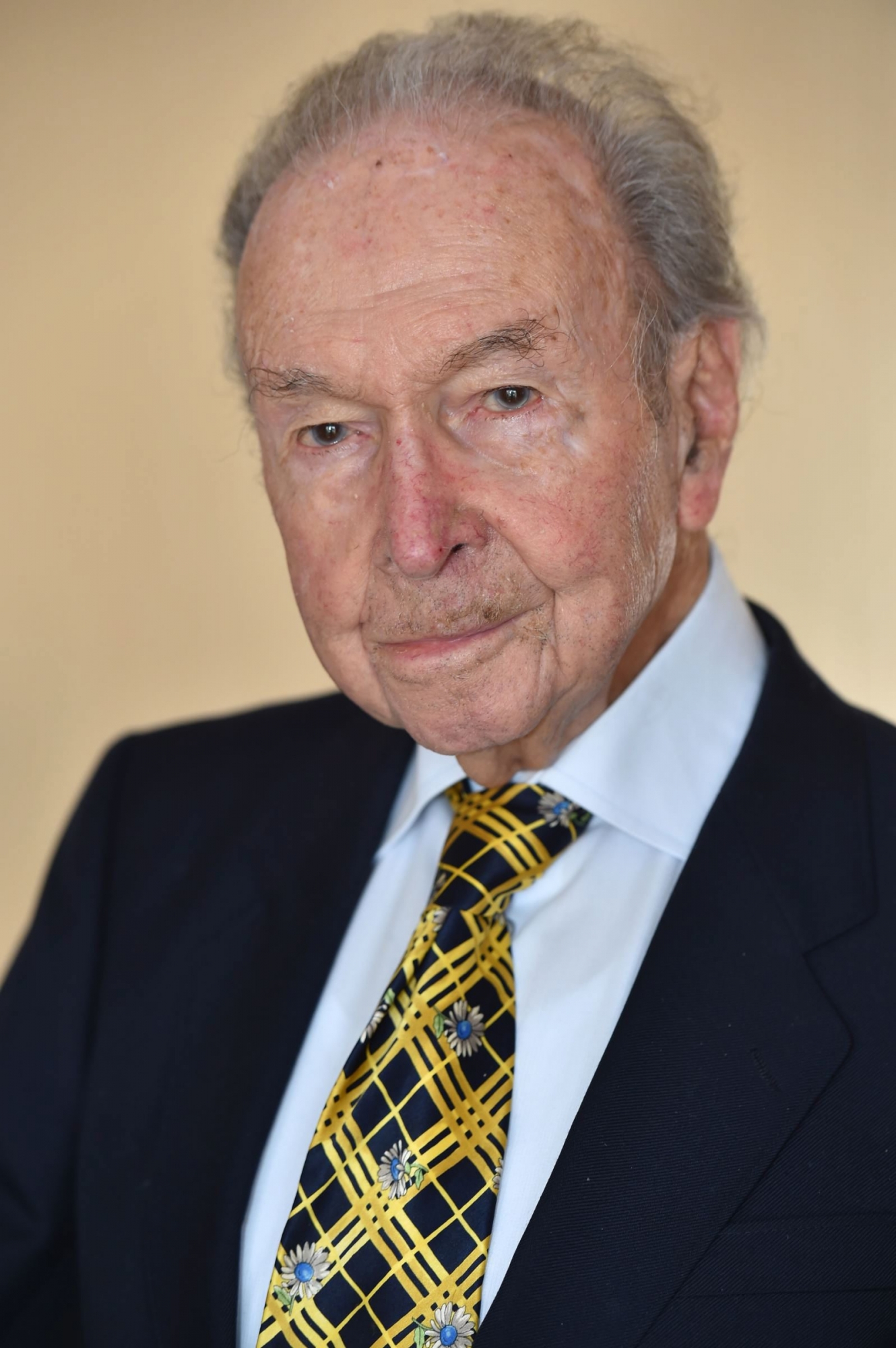 Michel Hans portrait Syndic de 1972 à 1985 sous légide du parti indépendant nyonnais Nyon le 20.11.2015 © photo Michel Perret Michel_Hans_Nyon 20_11_2015