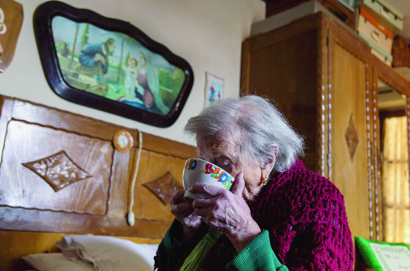 Emma Martina Luigia Morano (born 29 November 1899) is an Italian supercentenarian who is, at the age of 116 years, 193 days, the world's oldest living person, and the last verified living person to have been born in the 1800s, pictured in her appartment in Pallanza, Italy, Friday, June 10, 2016. (KEYSTONE/TI-Press/Francesca Agosta) ITALIEN AELTESTE FRAU