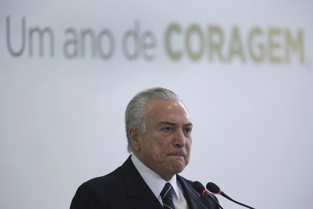 Michel Temer aurait voulu acheter le silence de l'ancien chef des députés Eduardo Cunha.