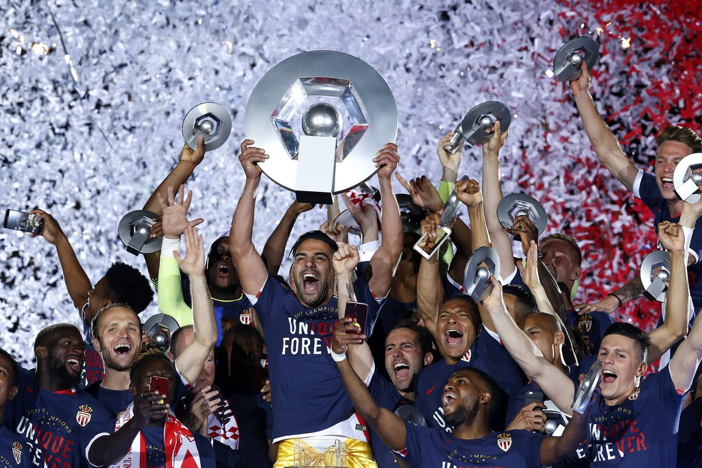 L'AS Monaco a remporté le huitième titre de champion de France de son histoire.