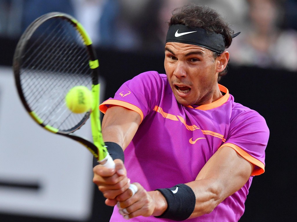  Rafael Nadal a été éliminé du tournoi de Rome en quarts de finale.