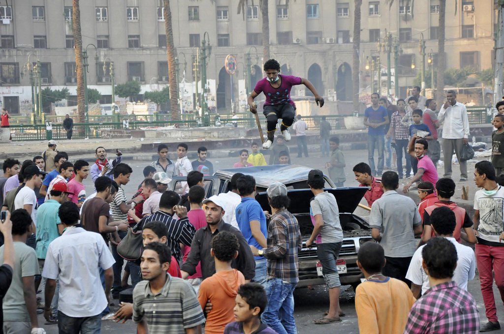 Des manifestations anti-américaines ont eu lieu dans de nombreux pays. Ici au Caire, Egypte, ce samedi 15 septembre.