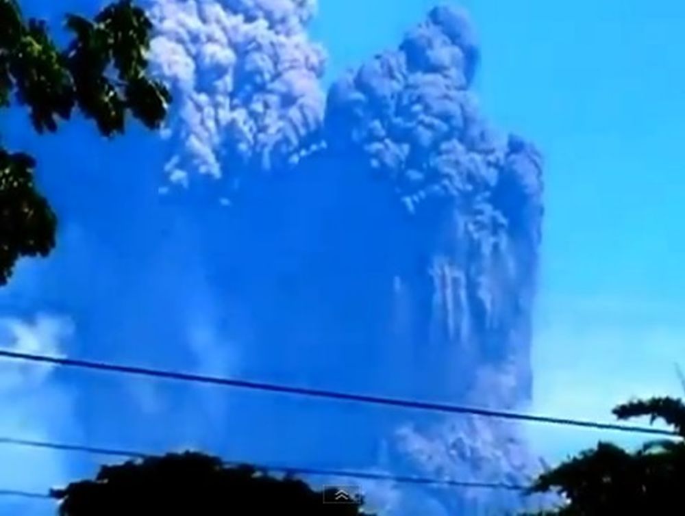 L'éruption du San Cristobal au Nicaragua n'aurait pas fait de victimes.