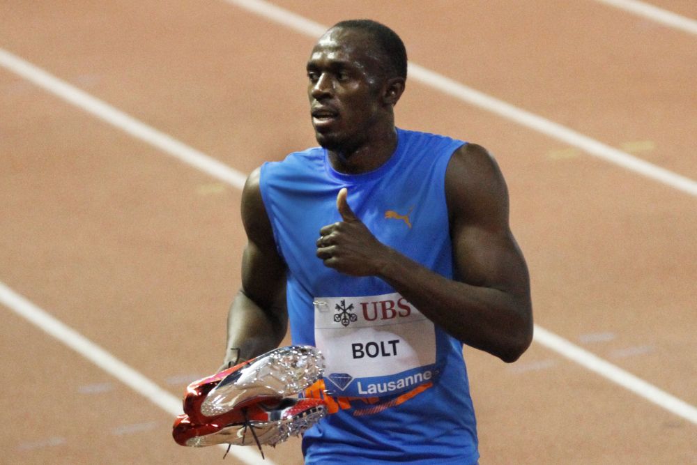 Le septuple champion olympique, le Jamaïcain Usain Bolt a encore mis le feu à la Pontaise, en remportant le 200 mètres en 19''58 quelques jours après les JO de Londres. 