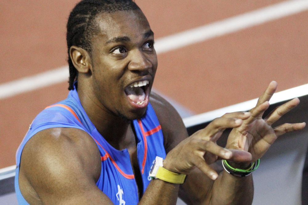 Le Jamaïcain Yohan Blake a fait frissonner le public de bonheur de la Pontaise en remportant le 100 mètres en 9''69, deuxième meilleure marque de tous les temps. 