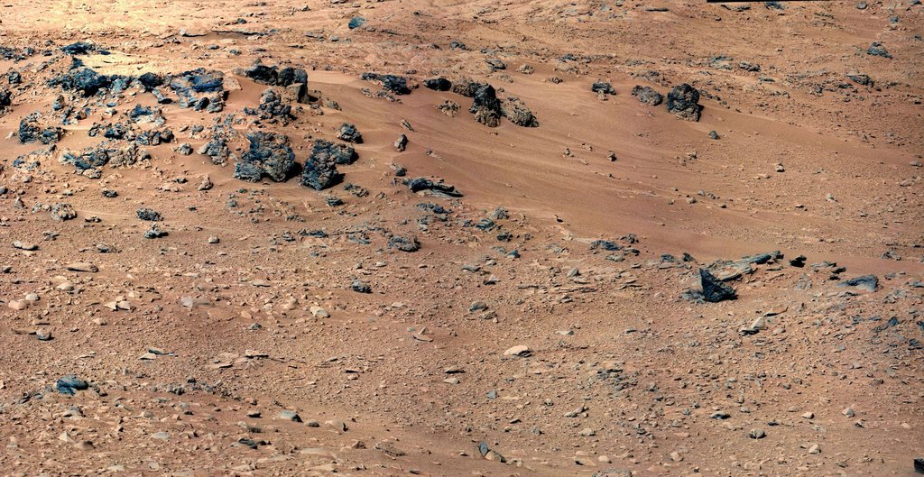 Le roboto Curiosity a découvert des roches inhabituelles sur Mars.