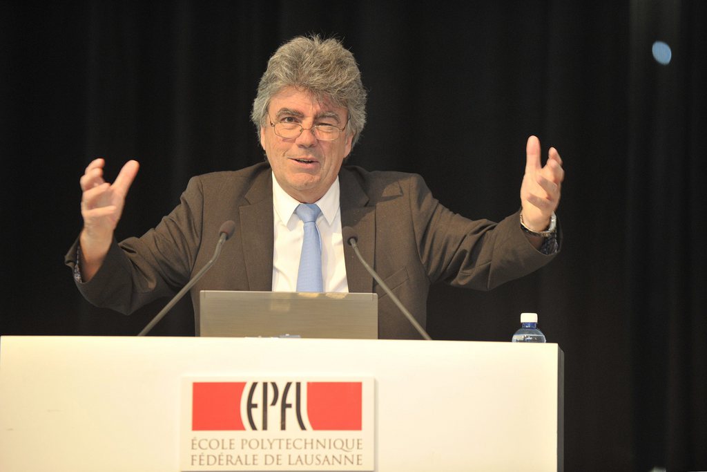 Patrick Aebischer, président de l'EPFL, est le lauréat du Prix de Lausanne 2012.