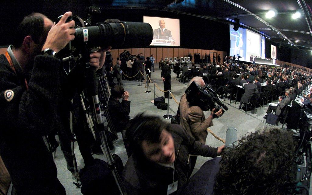 Le photographe iranien était censé accompagné Mahmoud Ahmadinejad à l'ONU. 