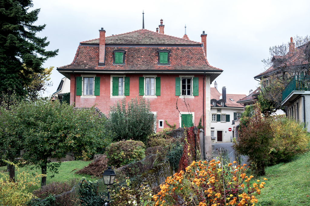 La maison la Muette, dans laquelle habitait le poète Charles Ferdinand Ramuz entre 1930 et 1947.