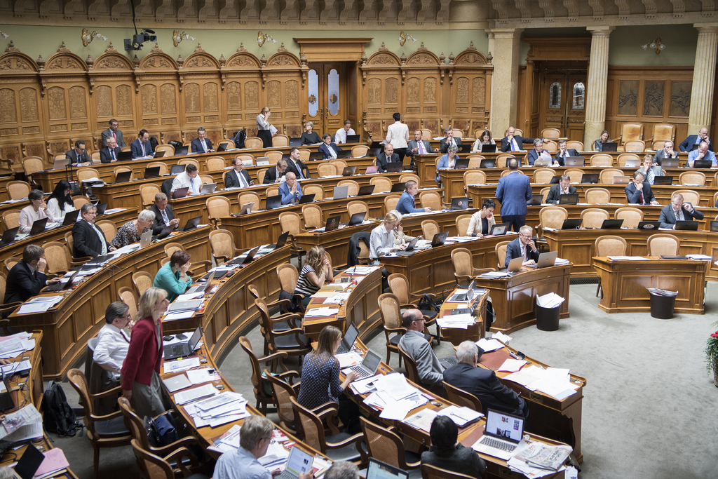 La réorganisation des sièges a lieu tous les quatre ans.