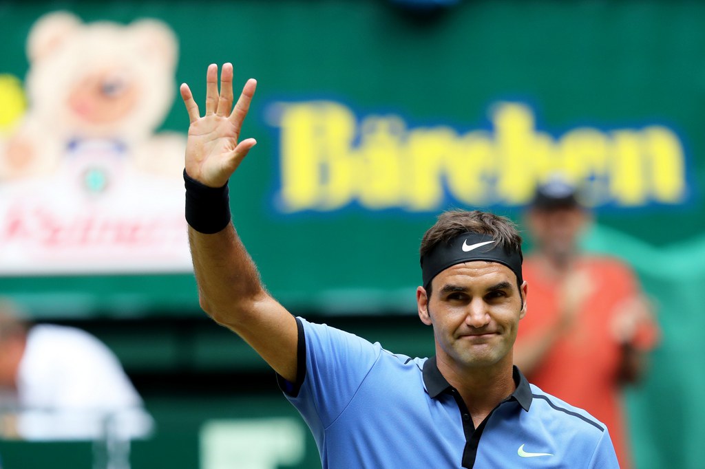 Roger Federer s'est qualifié pour la finale de Halle.