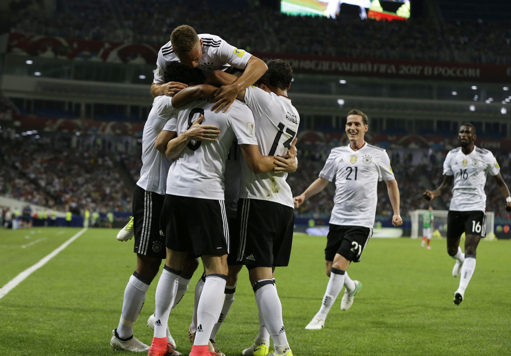 L'Allemagne a rejoint le Chili en finale de la Coupe des Confédérations.