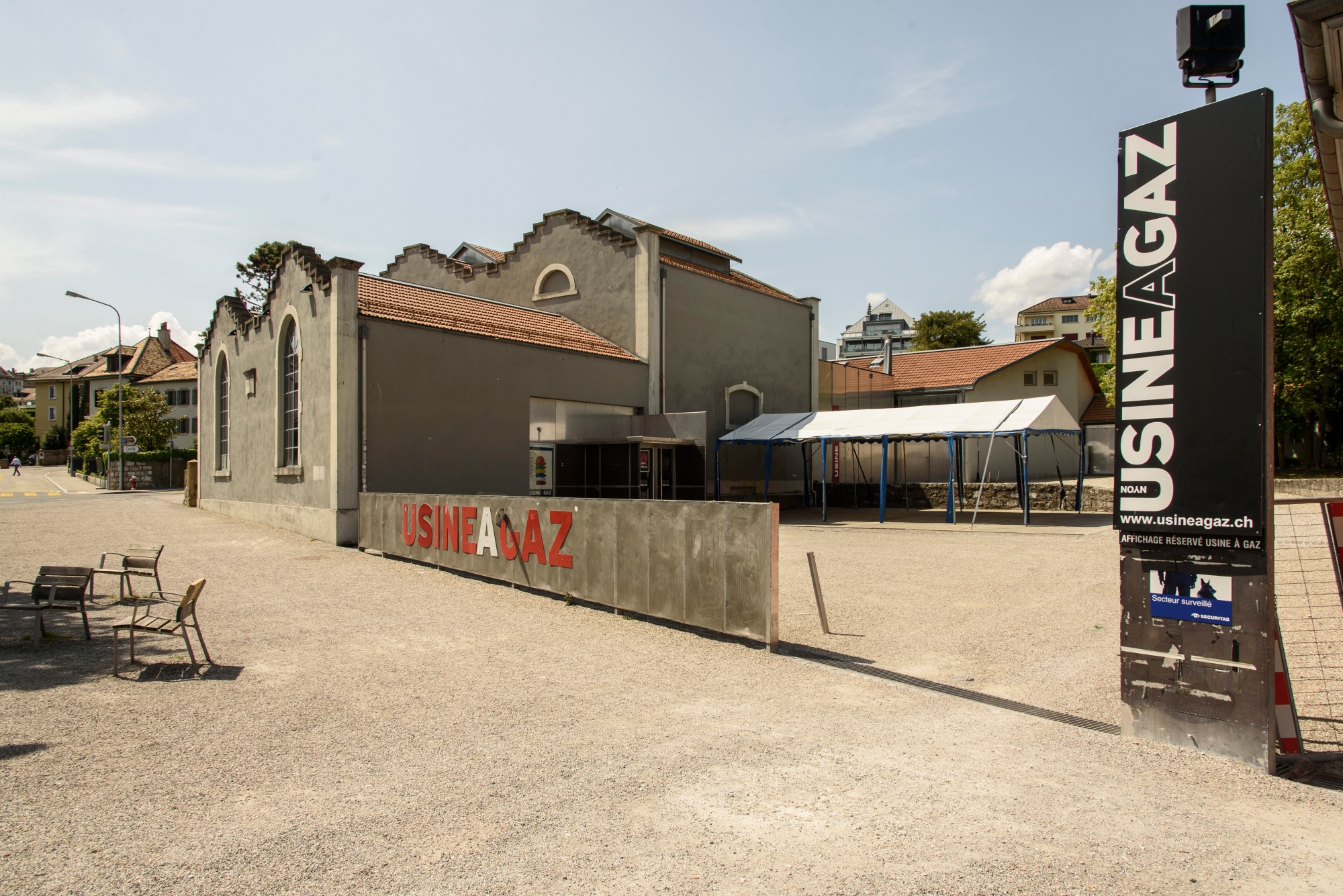 Nyon, mardi 10.05.2016, photos intemporelles et pretextes du bâtiment de l'Usine à Gaz, dans le cadre des futurs travaux, photos Cédric Sandoz