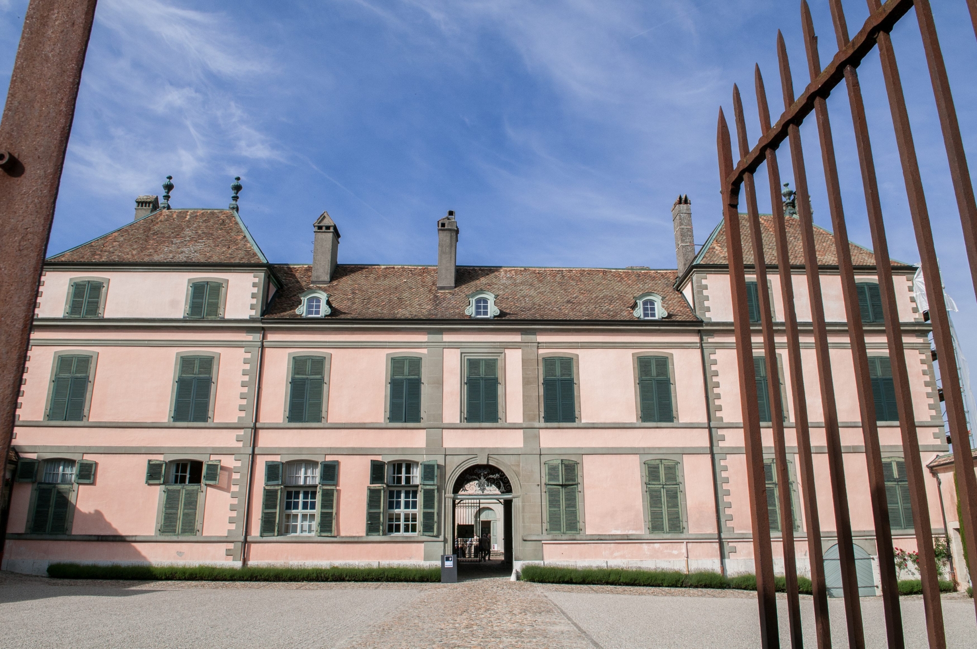 Coppet, mardi 20.05.2014, Château de Coppet, vues des différentes cours, photos Cédric Sandoz