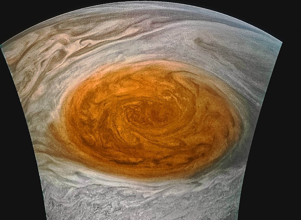 La grande tache rouge de Jupiter est un anticyclone qui intrigue les scientifiques depuis des siècles. 
