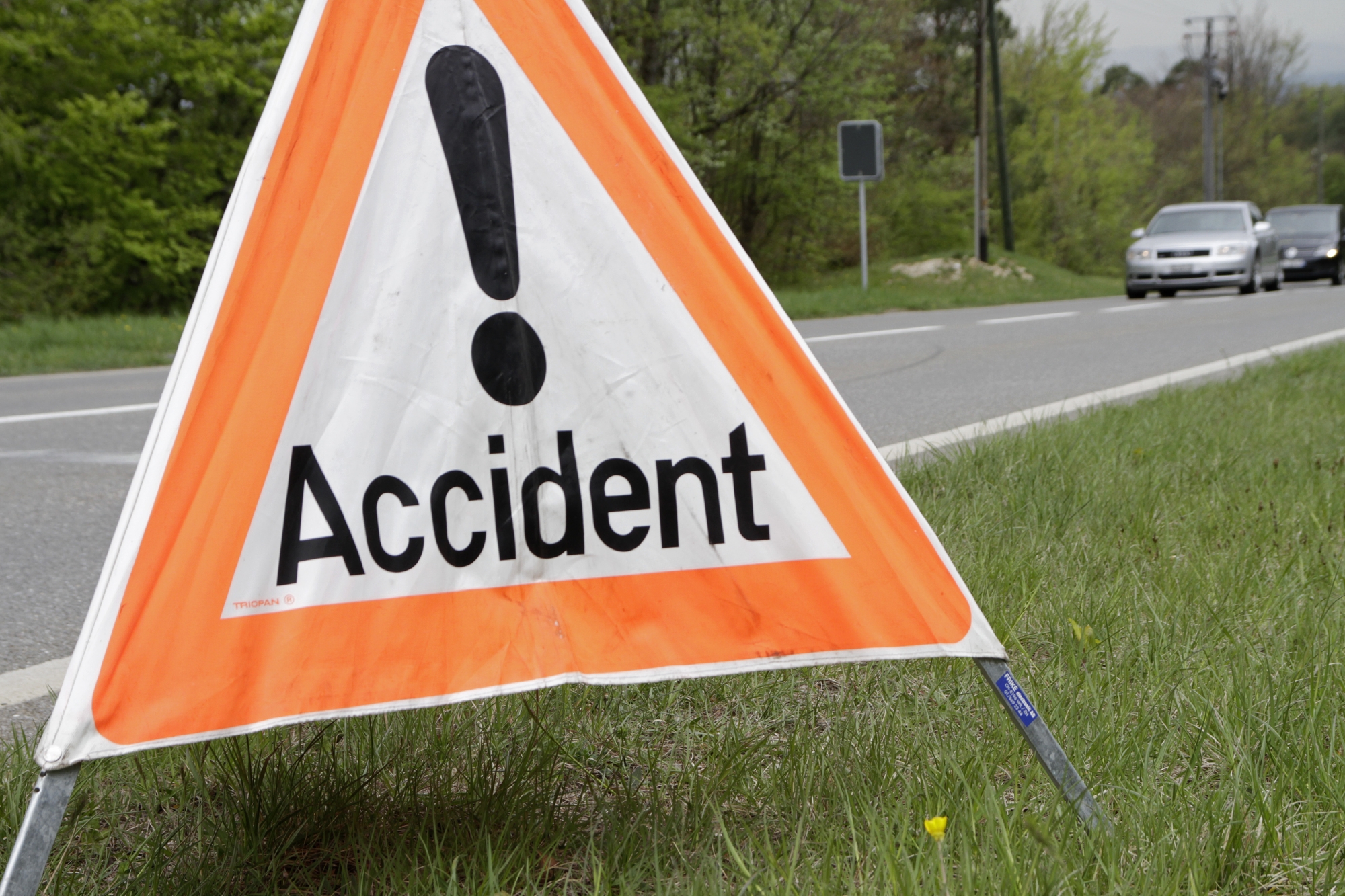 L'accident a eu lieu jeudi soir sur la route cantonale à hauteur de Begnins.