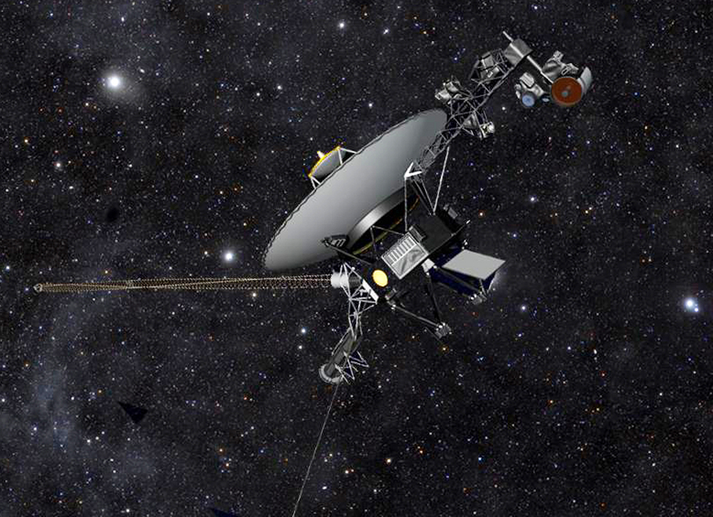 Voyager 1 avait été lancé le 5 septembre 1977.