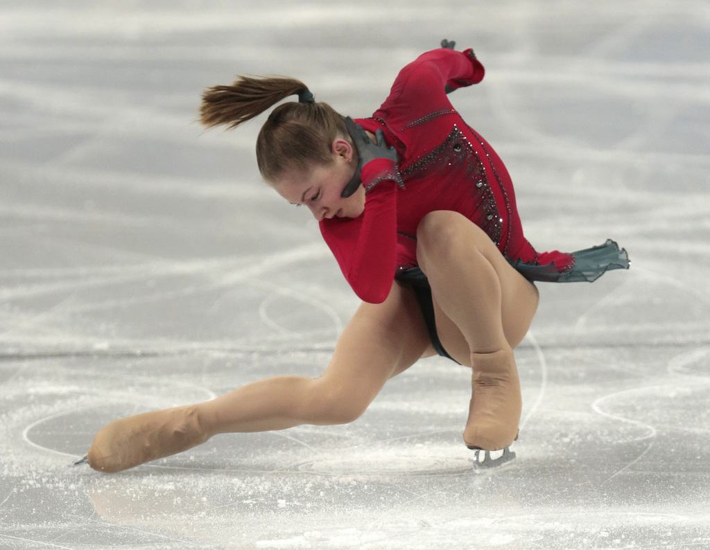 Yulia Lipnitskaya était vice-championne du monde 2014 en individuel.