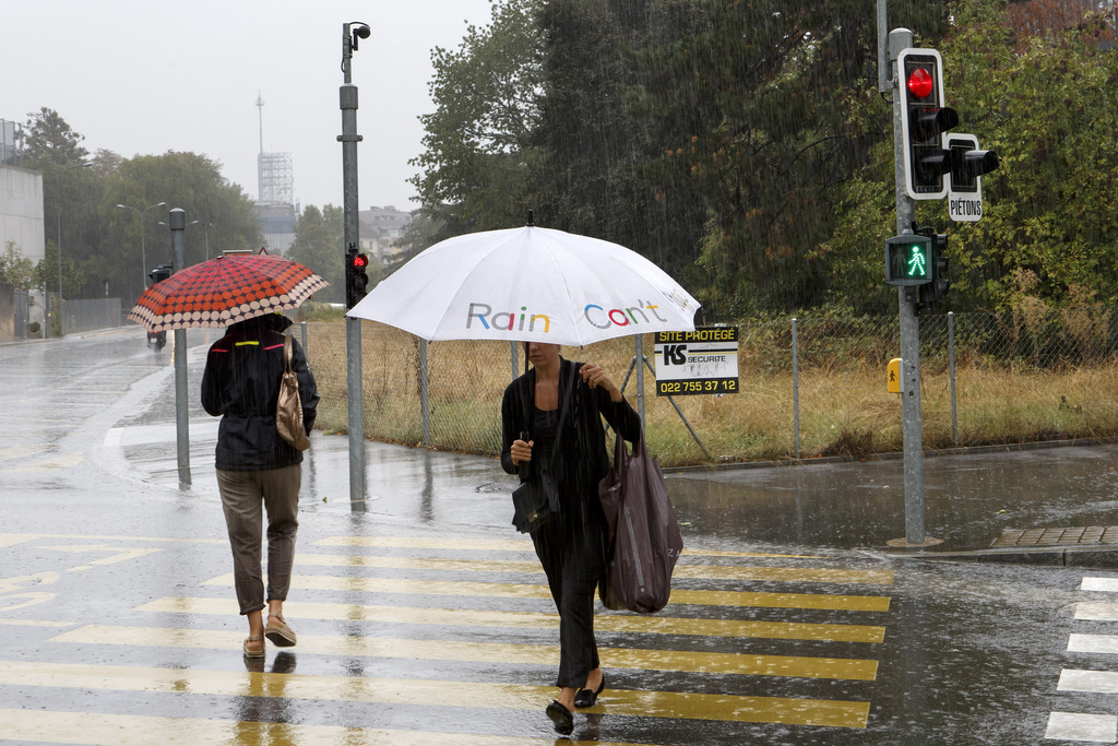  Jeudi des chutes de pluie ont arrosé tout le pays.